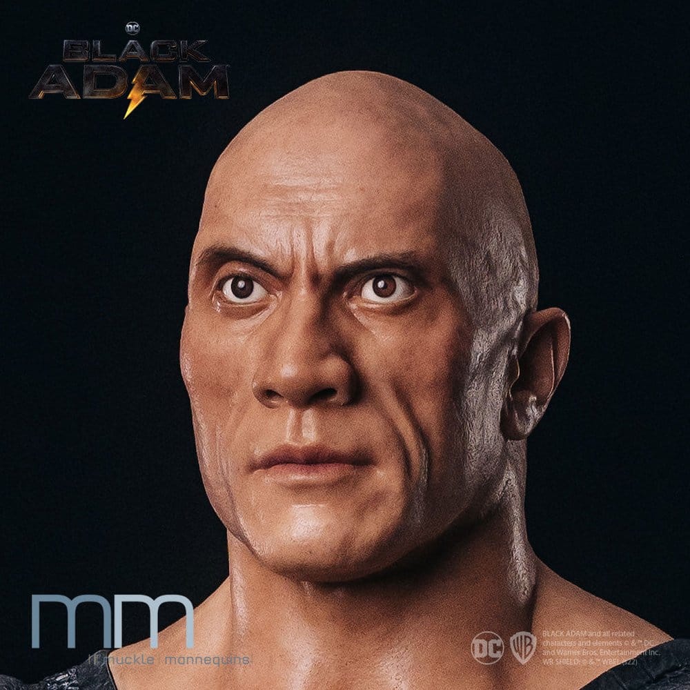 Black Adam Life-Size Büste Silikon Kopf - Preorder - ETA: 25.11.2026