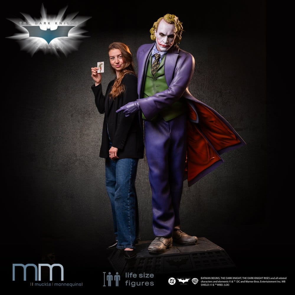 Batman The Dark Knight Lebensgroße Statue Joker 200 cm - Preorder - ETA: 25.11.2026