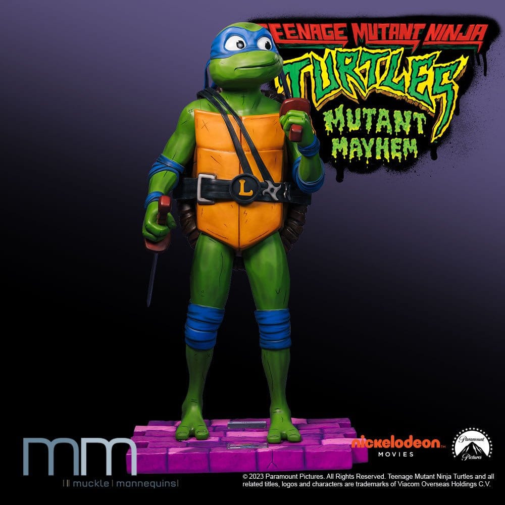 Teenage Mutant Ninja Turtles: Mutant Mayhem Life-Size Statue Leonardo 172 cm - Preorder - ETA: 25.11.2026