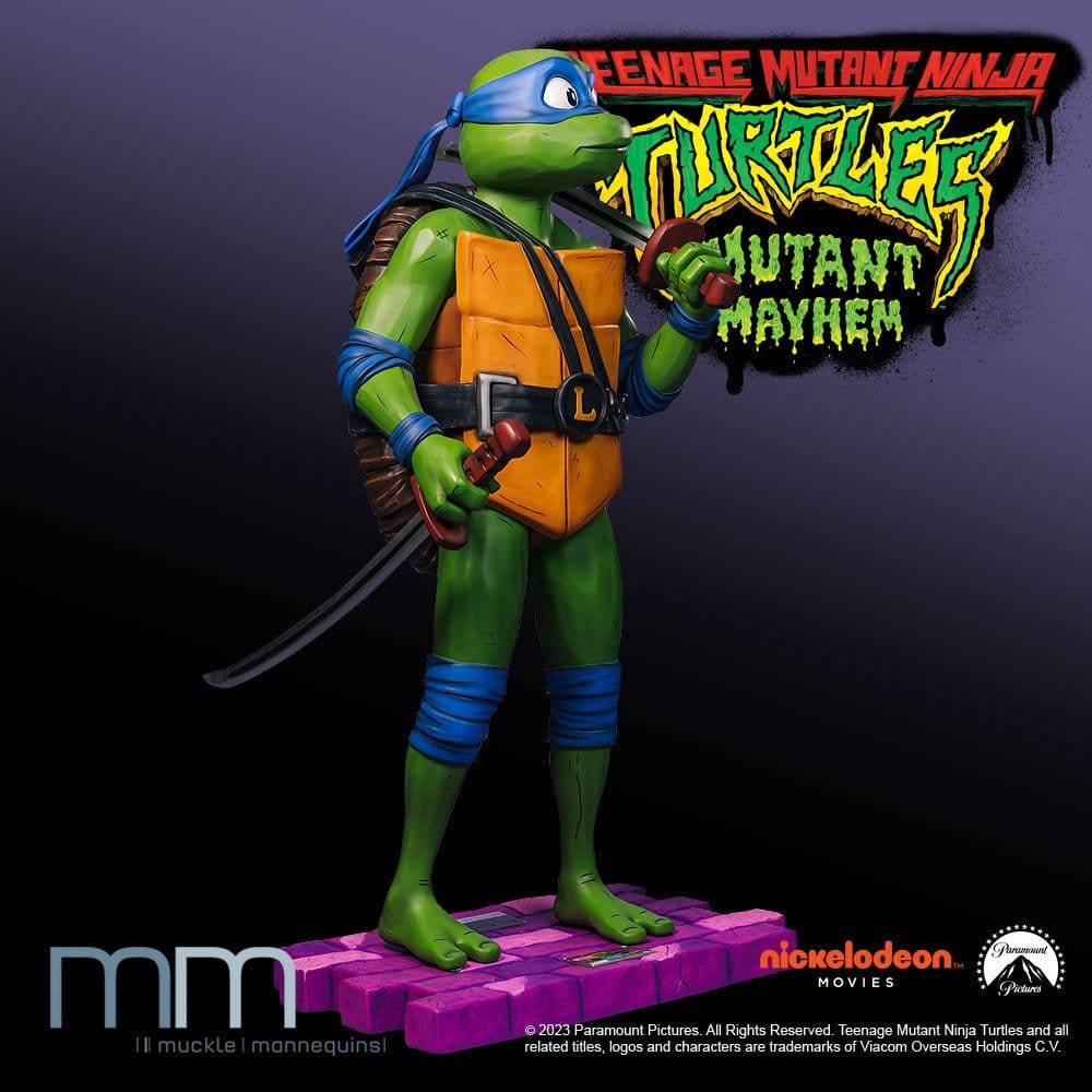 Teenage Mutant Ninja Turtles: Mutant Mayhem Life-Size Statue Leonardo 172 cm - Preorder - ETA: 25.11.2026