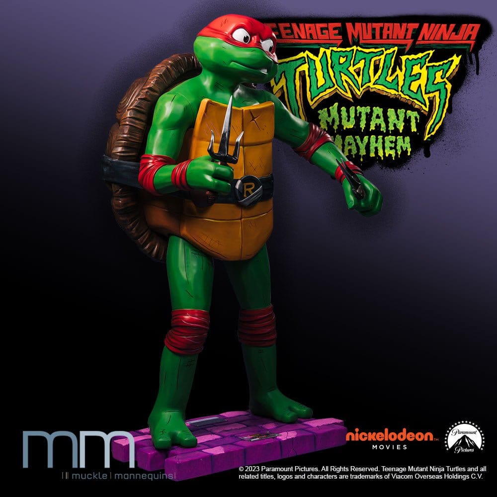 Teenage Mutant Ninja Turtles: Mutant Mayhem Life-Size Statue Raphael 178 cm - Preorder - ETA: 25.11.2026