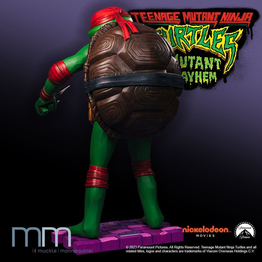 Teenage Mutant Ninja Turtles: Mutant Mayhem Life-Size Statue Raphael 178 cm - Preorder - ETA: 25.11.2026