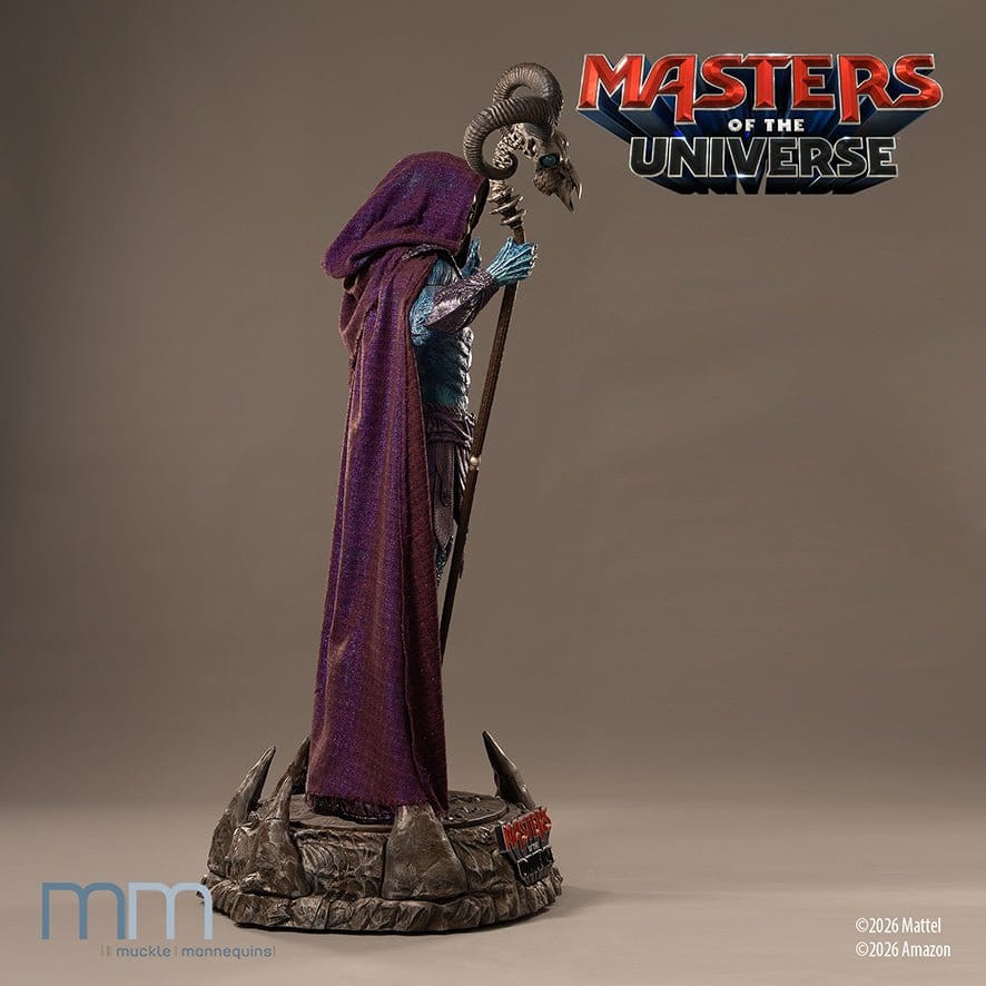 Masters of the Universe Lebensgroße Figur Skeletor 221 cm - Preorder - ETA: 25.11.2026