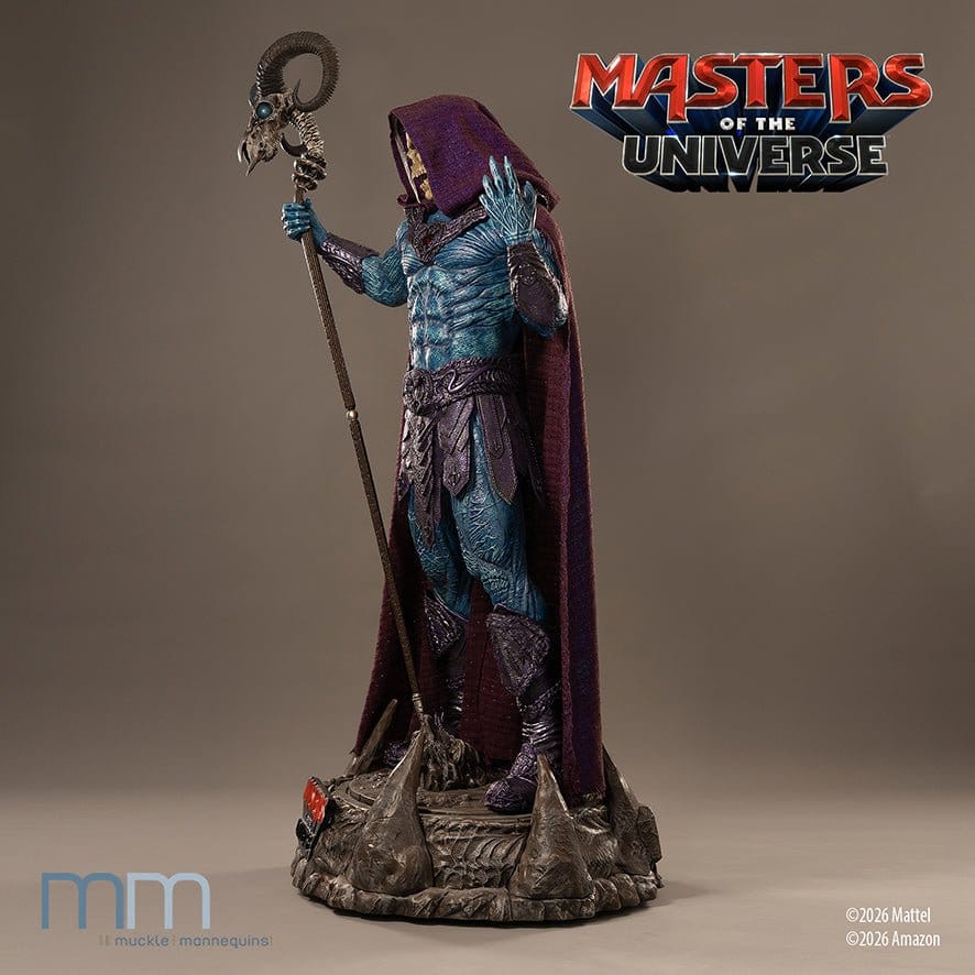 Masters of the Universe Lebensgroße Figur Skeletor 221 cm - Preorder - ETA: 25.11.2026
