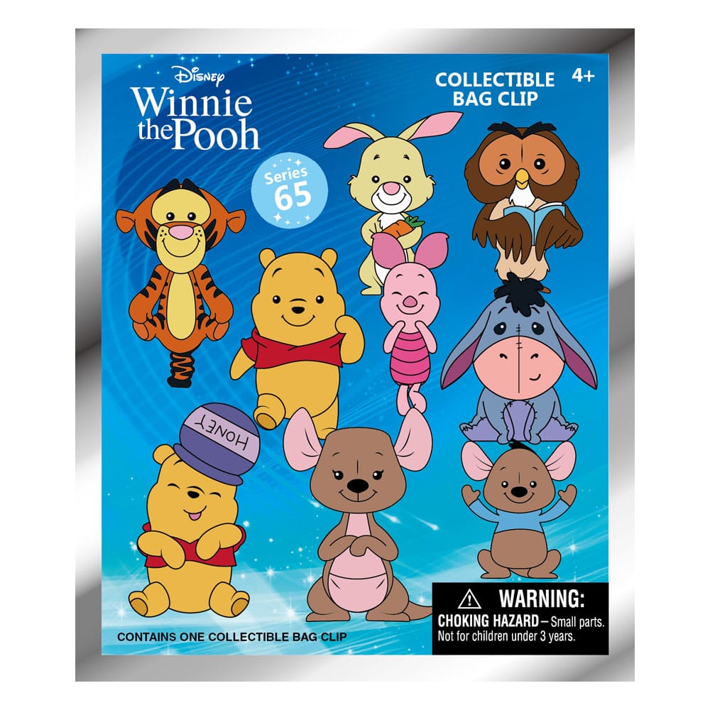 Winnie Puuh 3D PVC-Taschenanhänger Series 2 Display (24) - Preorder - ETA: 18.09.2025