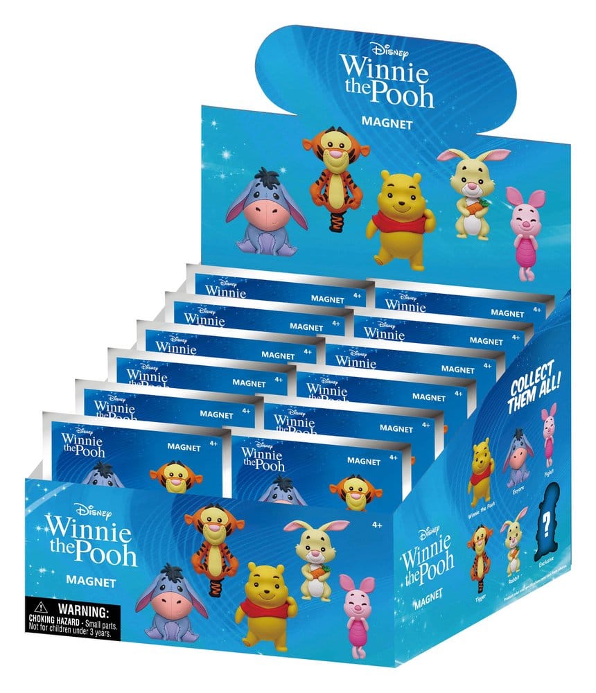 Winnie Puuh Magnete Blind Pack Serie 1 Display (12) - Preorder - ETA: 18.07.2026