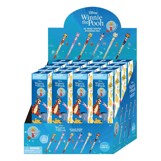 Winnie Puuh Stift 3D Head Topper Spinning Pen - Preorder - ETA: 03.12.2025