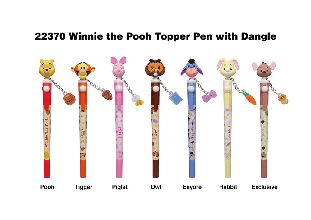 Winnie Puuh Stift 3D Head Topper Spinning Pen - Preorder - ETA: 03.12.2025