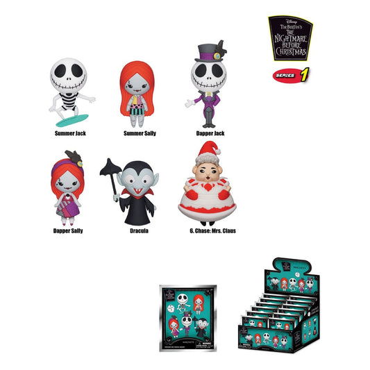 Nightmare before Christmas 3D 3D Magnete Series 1 Display (12) - Versand: 5-7 Tage nach Bestellung