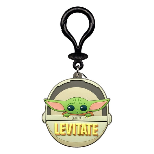 Star Wars Soft Touch PVC Taschenanhänger Baby Yoda Schwebend - Preorder - ETA: 03.03.2026
