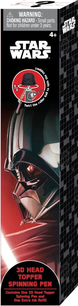 Star Wars 3D Head Topper Spinning Pen Display (16) - Preorder - ETA: 26.10.2026