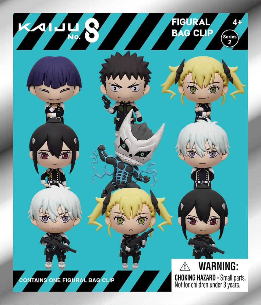 Kaiju No. 8 PVC-Taschenanhänger Series 2 Display (24) - Versand: 7 Tage nach Bestellung