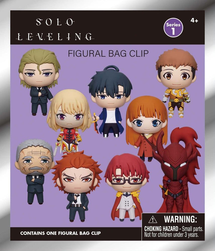 Solo Leveling 3D PVC-Taschenanhänger Serie 1 Blind Bag Display (24) - Preorder - ETA: 25.01.2027