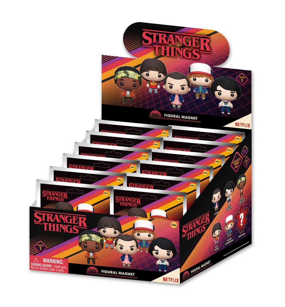 Stranger Things Magnete blind pack Series 1 Display (12)      - Preorder - ETA: 06.01.2026