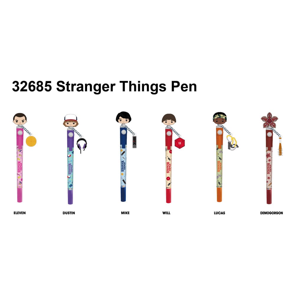 Stranger Things Stift 3D Head Topper Spinning Pen - Preorder - ETA: 28.02.2026