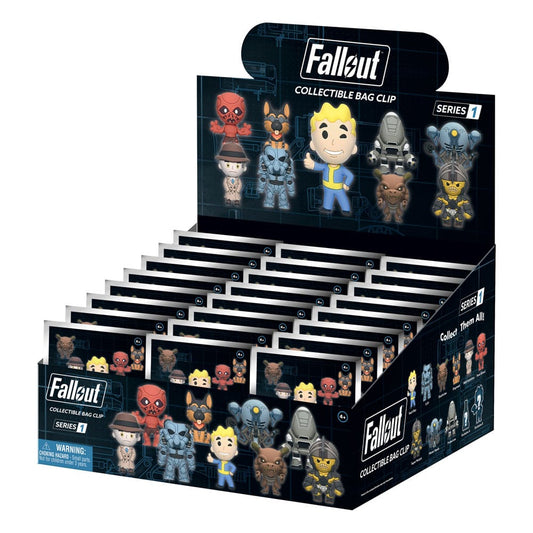 Fallout 3D PVC-Taschenanhänger Serie 1 Display  (24) - Preorder - ETA: 25.02.2026