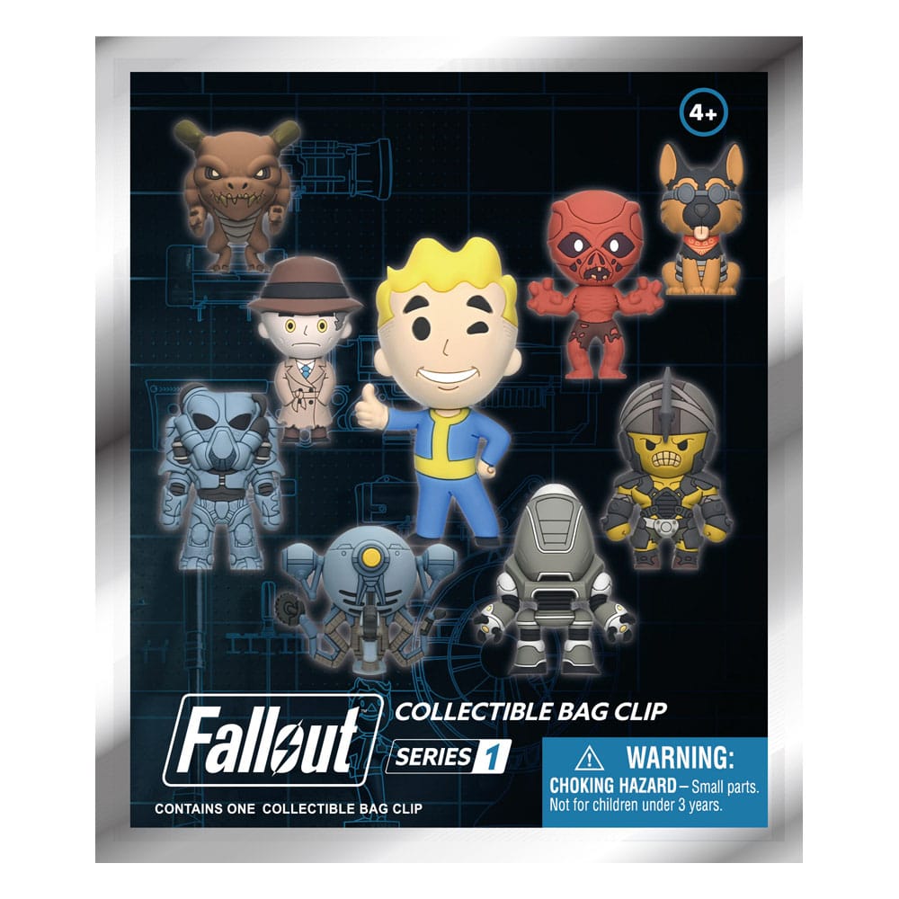 Fallout 3D PVC-Taschenanhänger Serie 1 Display  (24) - Preorder - ETA: 25.02.2026