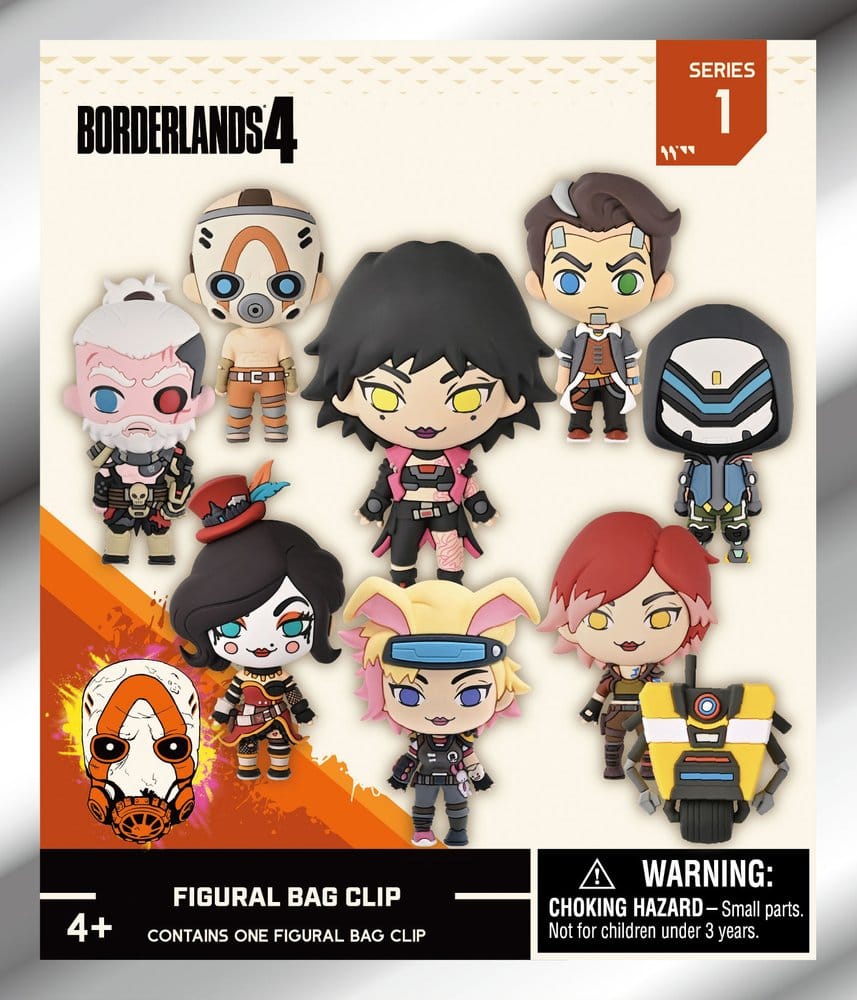 Borderlands 3D PVC-Taschenanhänger Serie 1 Blind Bag Display (24) - Preorder - ETA: 26.10.2026