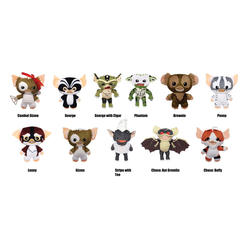 Gremlins Plüsch-Taschenanhänger Display (24)              - Preorder - ETA: 30.08.2026