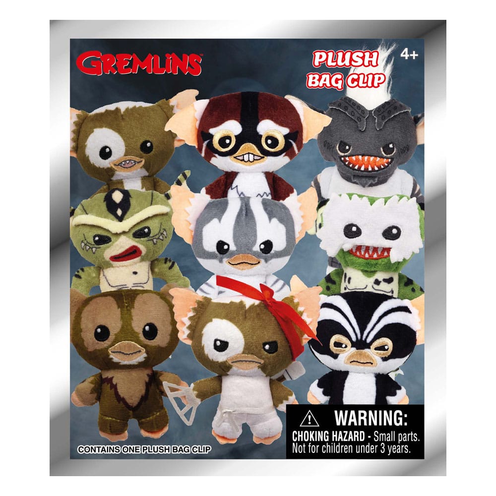Gremlins Plüsch-Taschenanhänger Display (24)              - Preorder - ETA: 30.08.2026