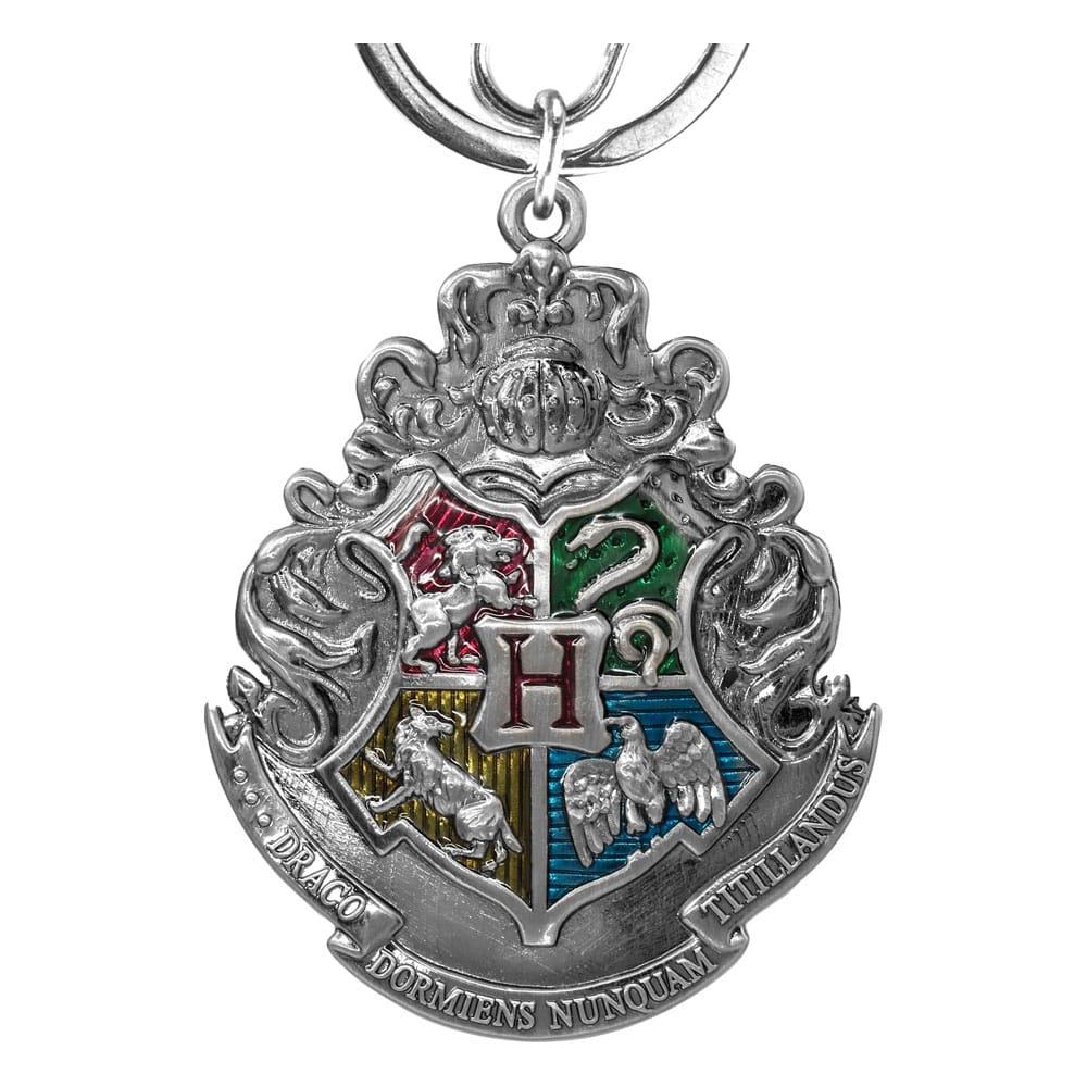 Harry Potter Zinn-Schlüsselanhänger Hogwart Crest - Preorder - ETA: 25.02.2026