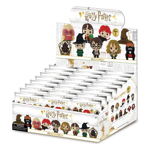 Harry Potter 3D PVC-Taschenanhänger Series 5 Display (24)               - Preorder - ETA: 08.09.2025