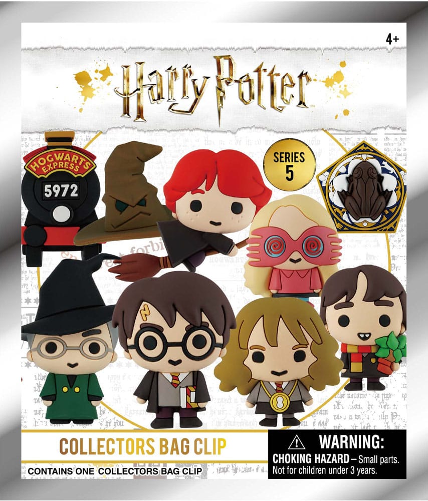 Harry Potter 3D PVC-Taschenanhänger Series 5 Display (24)               - Preorder - ETA: 08.09.2025