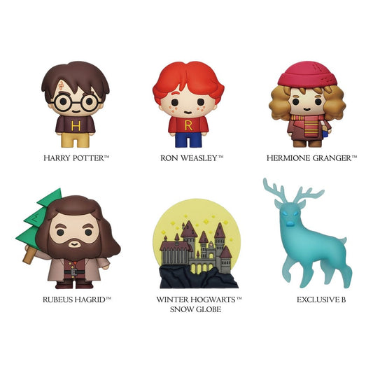 Harry Potter 3D Magnete Christmas Series Display (12)            - Versand: 5-7 Tage nach Bestellung