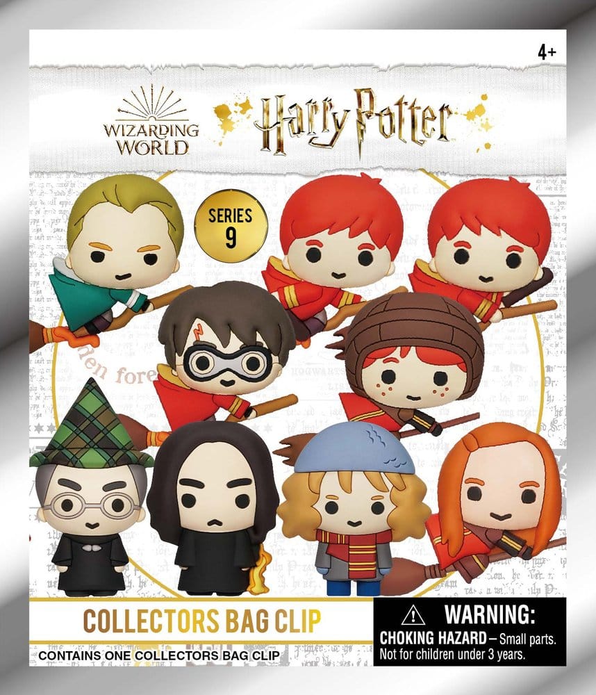 Harry Potter 3D PVC-Taschenanhänger Series 9 Display (24) - Preorder - ETA: 29.07.2026