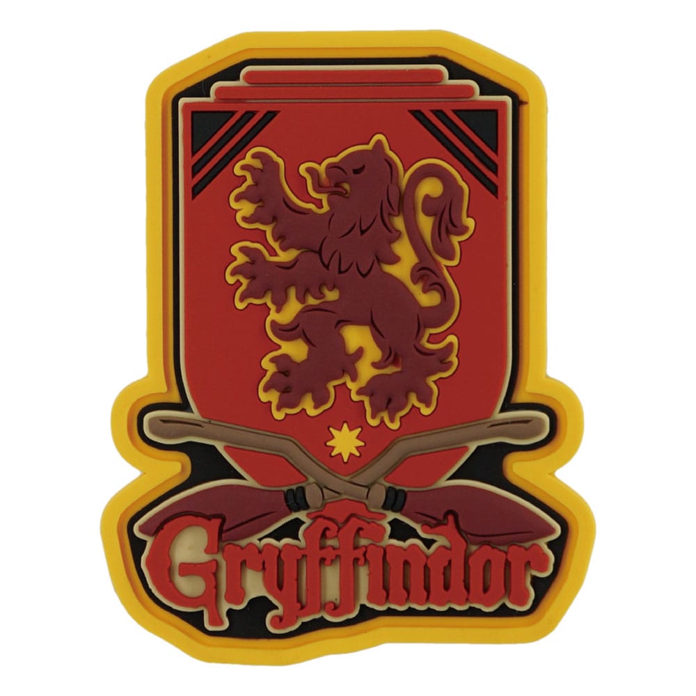 Harry Potter Soft Touch Magnet Gryffindor Logo   - Versand: 5-7 Tage nach Bestellung