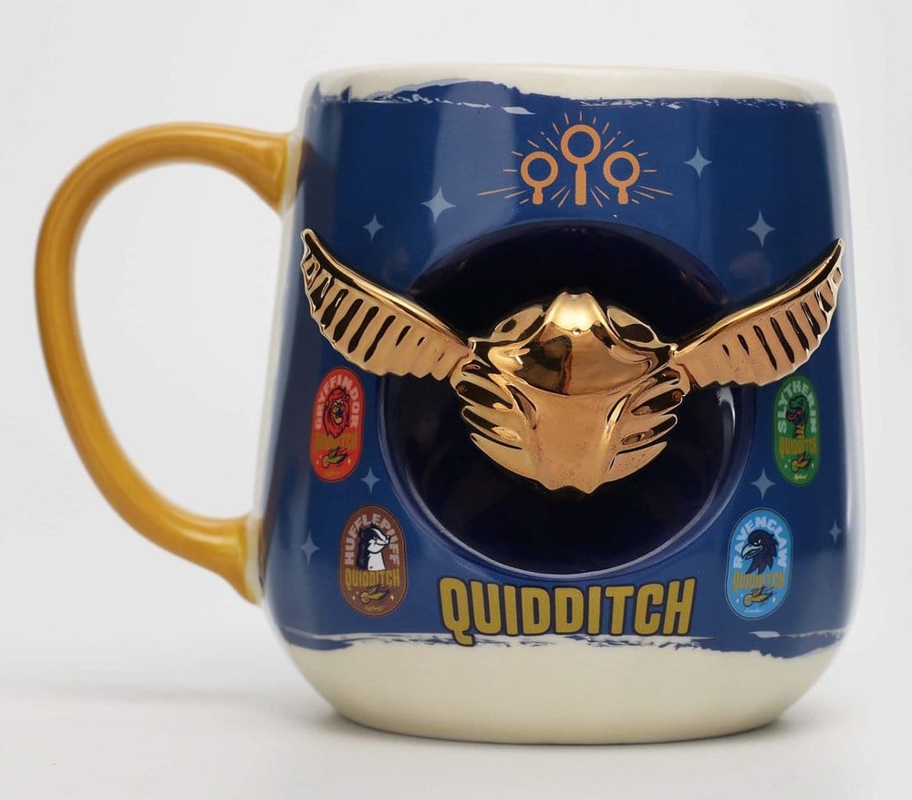 Harry Potter Tasse Goldener Schnatz 2D Relief Figural - Preorder - ETA: 28.12.2026