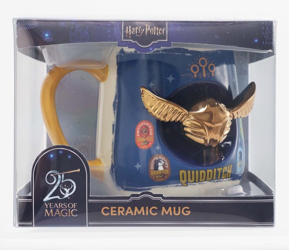 Harry Potter Tasse Goldener Schnatz 2D Relief Figural - Preorder - ETA: 28.12.2026