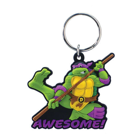 Teenage Mutant Ninja Turtles Soft Touch PVC Taschenanhänger Donatello - Preorder - ETA: 08.01.2026