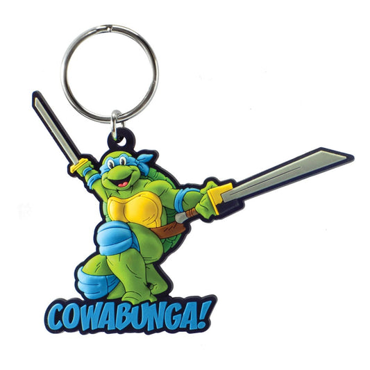 Teenage Mutant Ninja Turtles Soft Touch PVC Taschenanhänger Leonardo - Versand: 7 Tage nach Bestellung