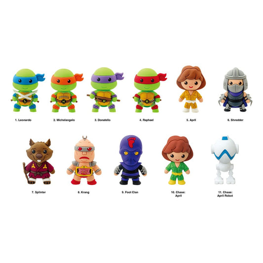Teenage Mutant Ninja Turtles 3D PVC-Taschenanhänger Series 1 - Blind Bag (1) - sofort verfügbar