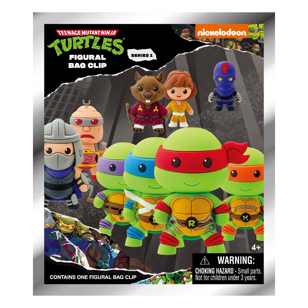 Teenage Mutant Ninja Turtles 3D PVC-Taschenanhänger Series 1 - Blind Bag (1) - sofort verfügbar