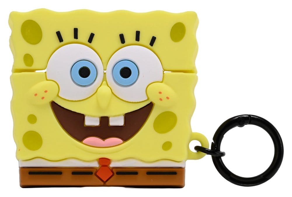 SpongeBob Schwammkopf 3D Schaumstoff Airpods Hülle Taschenanhänger Display (12) - Preorder - ETA: 28.12.2026