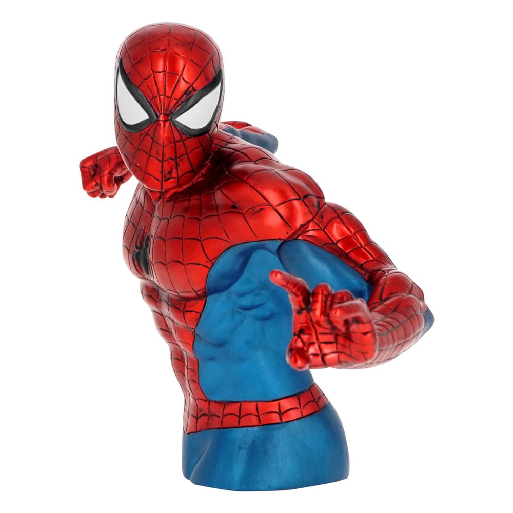Marvel Spardose Spider-Man (Metallic Version) 20 cm - Preorder - ETA: 08.01.2026