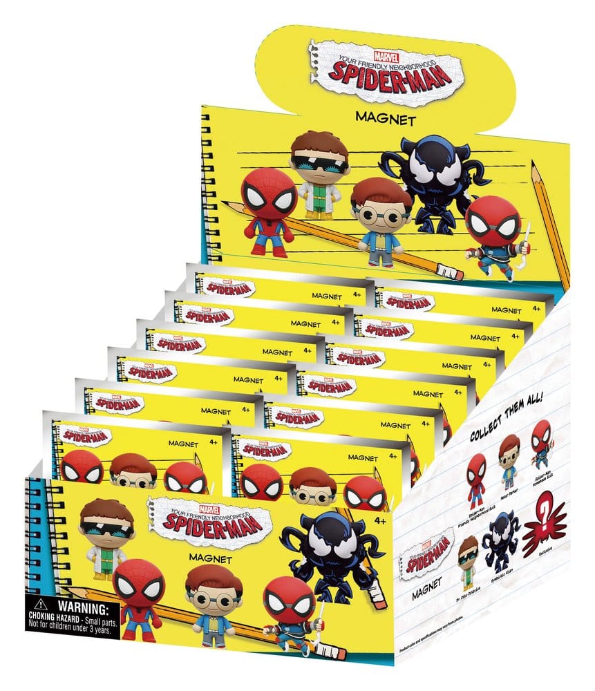 Spider-Man Magnete Blind Pack Display (12)      - Preorder - ETA: 01.07.2026