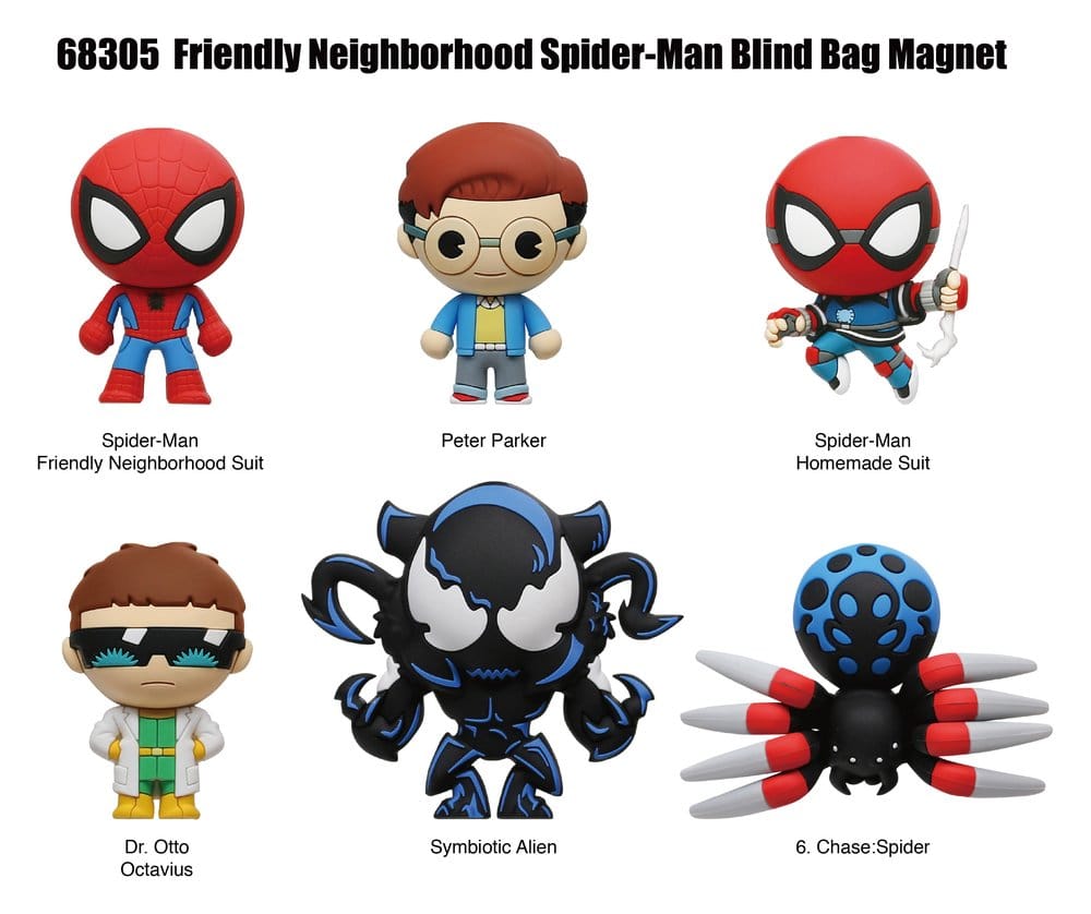 Spider-Man Magnete Blind Pack Display (12)      - Preorder - ETA: 01.07.2026