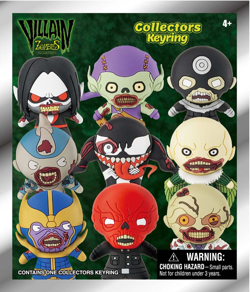 Marvel 3D PVC-Taschenanhänger Series 1 Zombies Display (24)       - Preorder - ETA: 22.12.2025
