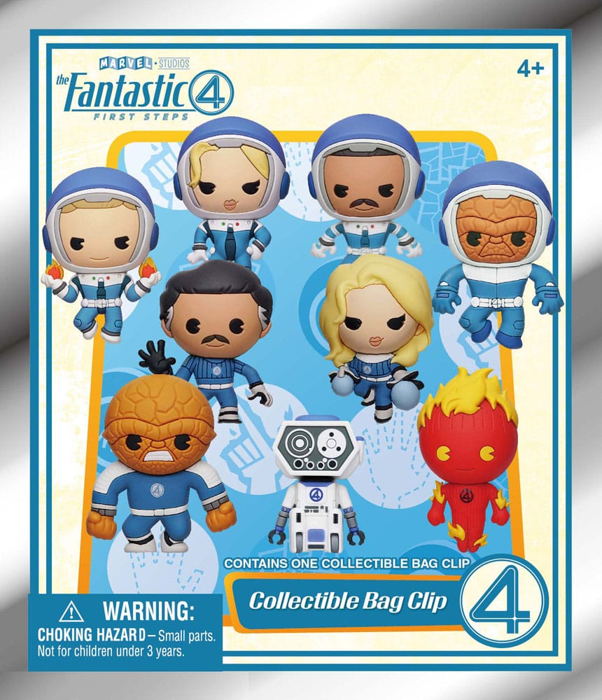 Fantastic Four 3D PVC-Taschenanhänger Movie Display (24)  - Versand: 5-7 Tage nach Bestellung