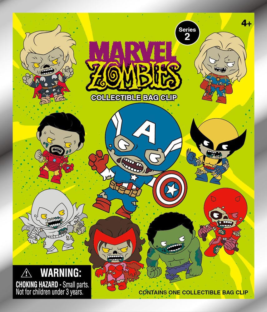 Marvel PVC-Taschenanhänger Serie 2 Zombies Display (24) - Preorder - ETA: 29.12.2025