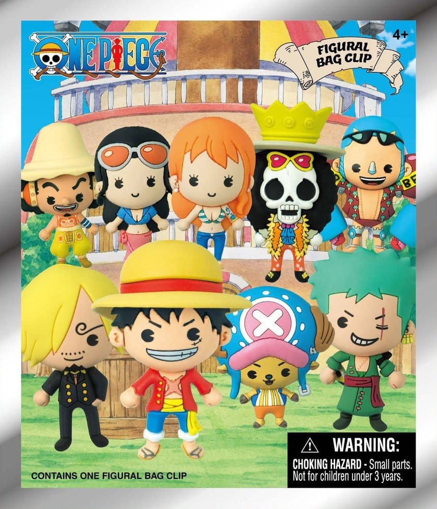 One Piece 3D PVC-Taschenanhänger Serie 1 Display (24) - Preorder - ETA: 29.07.2026