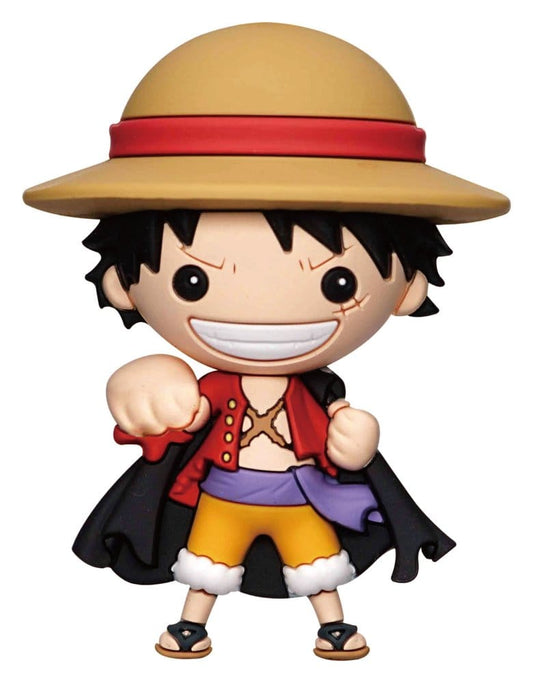 One Piece 3D Schaumstoff-Magnet Luffy with Cape - Preorder - ETA: 01.09.2026