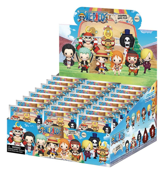 One Piece 3D PVC-Taschenanhänger Serie 2 Display (24) - Preorder - ETA: 28.10.2026