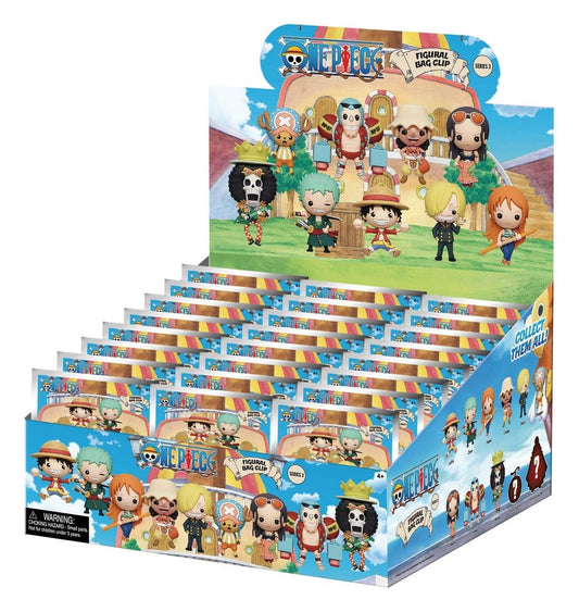 One Piece 3D PVC-Taschenanhänger Serie 3 Blind Bag Display (24) - Preorder - ETA: 05.12.2026