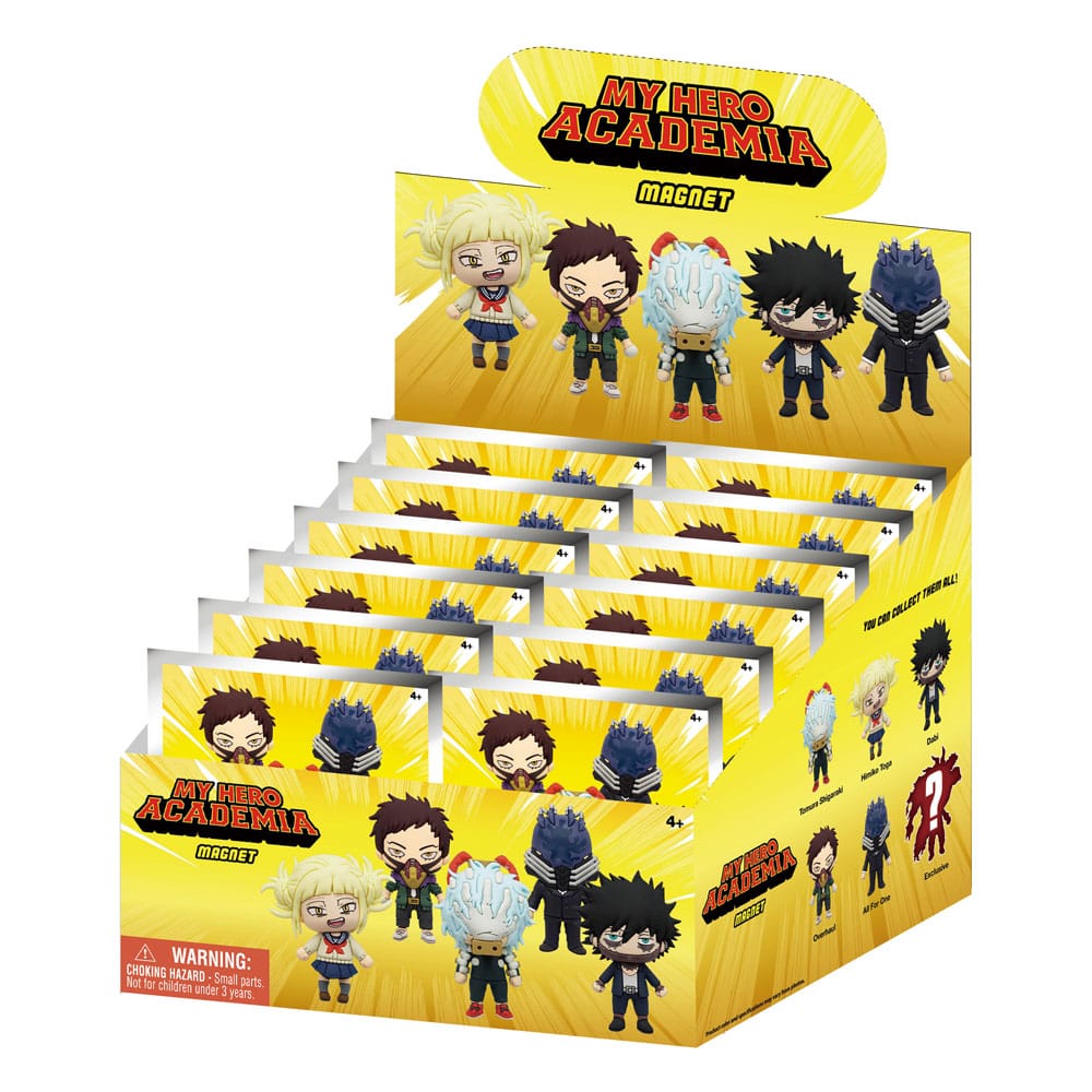 My Hero Academia Magnete blind pack Series 1 Display (12)      - Versand: 5-7 Tage nach Bestellung
