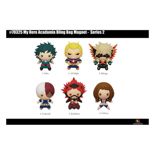 My Hero Academia 3D Magnete Series 2 Display (12)            - Preorder - ETA: 01.11.2025