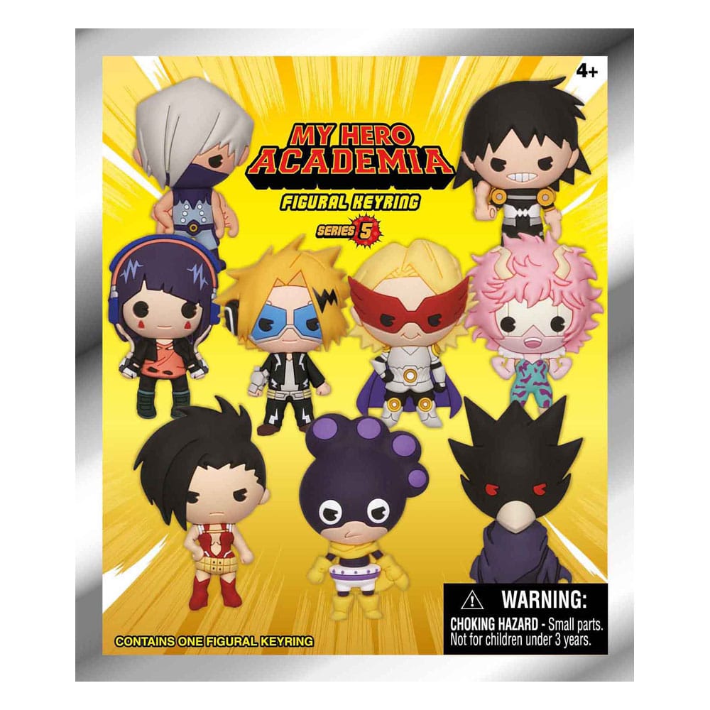 My Hero Academia 3D PVC-Taschenanhänger Serie 5 Display  (24) - Preorder - ETA: 07.02.2026